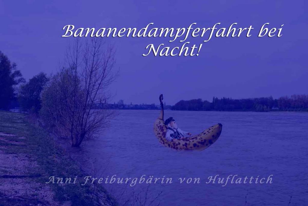 Bananendampferfahrt bei Nacht