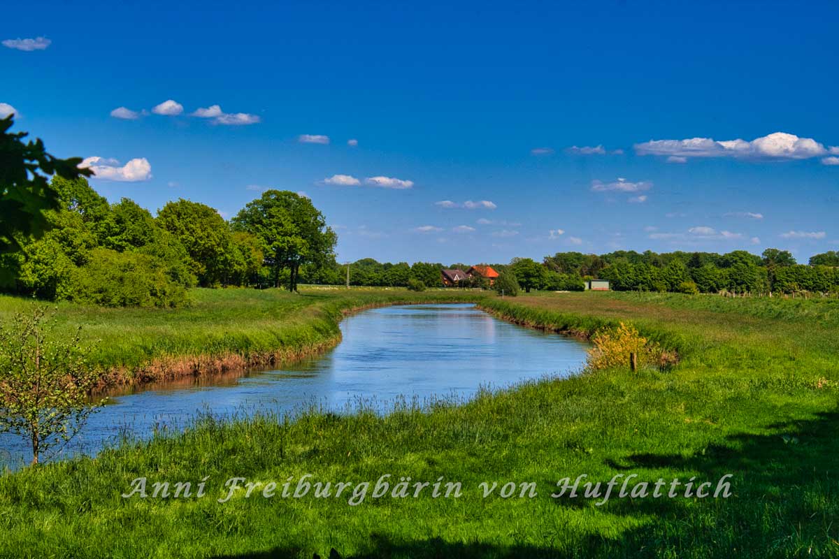 Norddeutscher Fluss